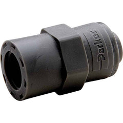 Parker - Plastic Push-To-Connect Tube Fittings Type: Faucet Adapter Tube Outside Diameter (Inch): 1/4 - Apex Tool & Supply