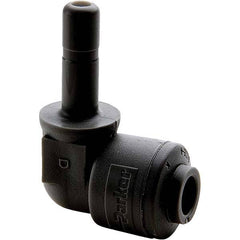 Parker - Plastic Push-To-Connect Tube Fittings Type: Plug-In Elbow Tube Outside Diameter (Inch): 3/8 - Apex Tool & Supply
