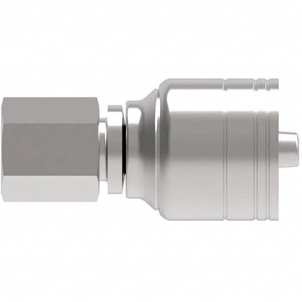 Eaton - Hydraulic Hose Fittings & Couplings Type: Female Swivel DIN 24 Seat Heavy Hose Diameter: 1 (Inch) - Apex Tool & Supply