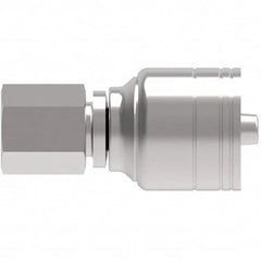 Eaton - Hydraulic Hose Fittings & Couplings Type: Female Swivel DIN 24 Seat Light Hose Diameter: 1/4 (Inch) - Apex Tool & Supply
