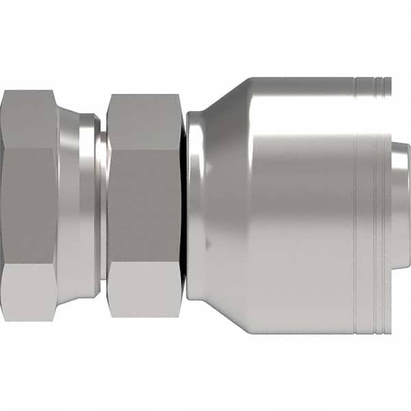 Eaton - Hydraulic Hose Fittings & Couplings Type: Female Straight Pipe Swivel Hose Diameter: 1-1/4 (Inch) - Apex Tool & Supply