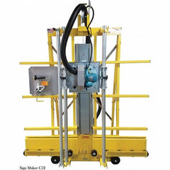 Saw Trax - Sign Maker Compact 64" Max Cross Cut Vertical Panel Saw - Apex Tool & Supply