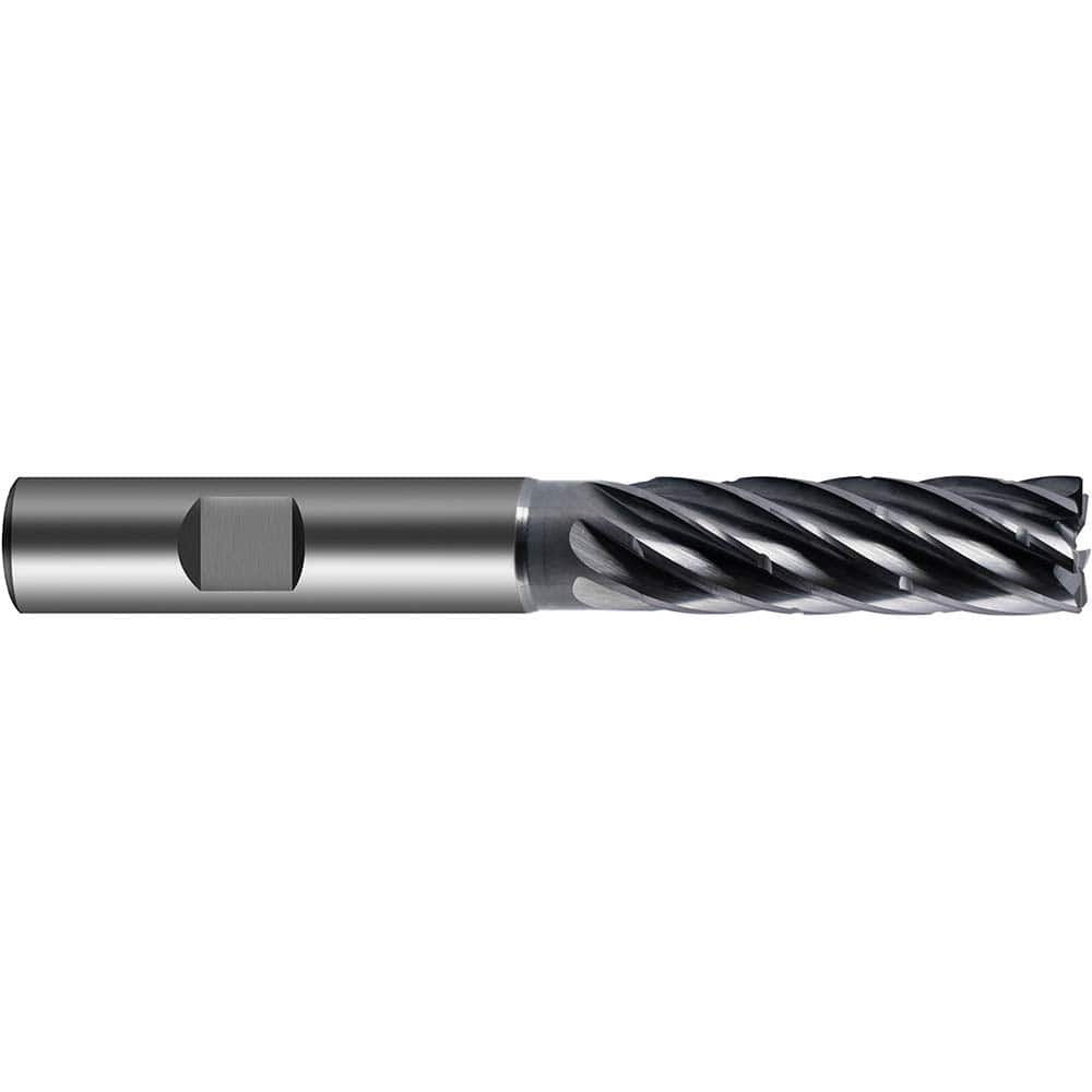 Guhring - 12mm Diam 7 Flute Carbide 0.24mm Chamfer Width End Mill - Apex Tool & Supply