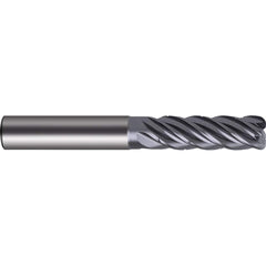 Guhring - 8mm Diam 5 Flute Carbide 1.5mm Corner Radius End Mill - Apex Tool & Supply