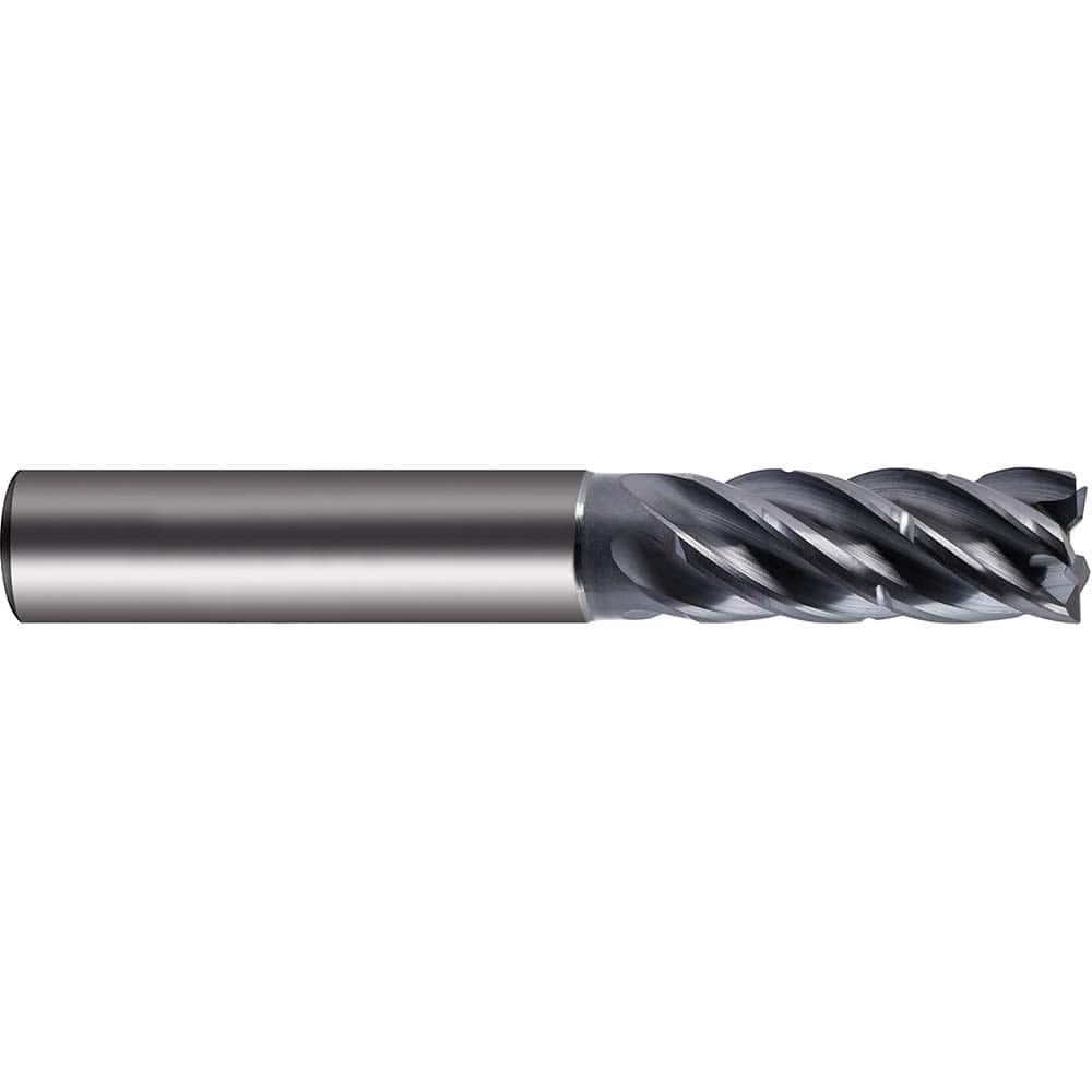 Guhring - 8mm Diam 5 Flute Carbide 0.16mm Chamfer Width End Mill - Apex Tool & Supply