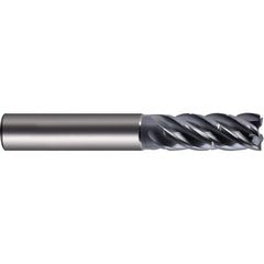 Guhring - 8mm Diam 5 Flute Carbide 0.16mm Chamfer Width End Mill - Apex Tool & Supply