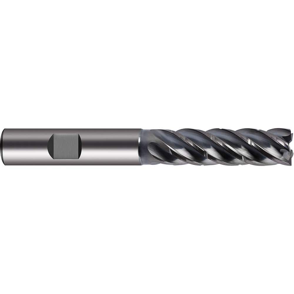 Guhring - 16mm Diam 5 Flute Carbide 0.32mm Chamfer Width End Mill - Apex Tool & Supply