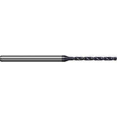 Harvey Tool - #40, 140° Point, Solid Carbide Micro Drill Bit - Exact Industrial Supply