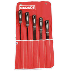 Simonds File - File Sets File Set Type: American File Types Included: Mill; Half Round; Round; Slim Taper; Rasp - Apex Tool & Supply