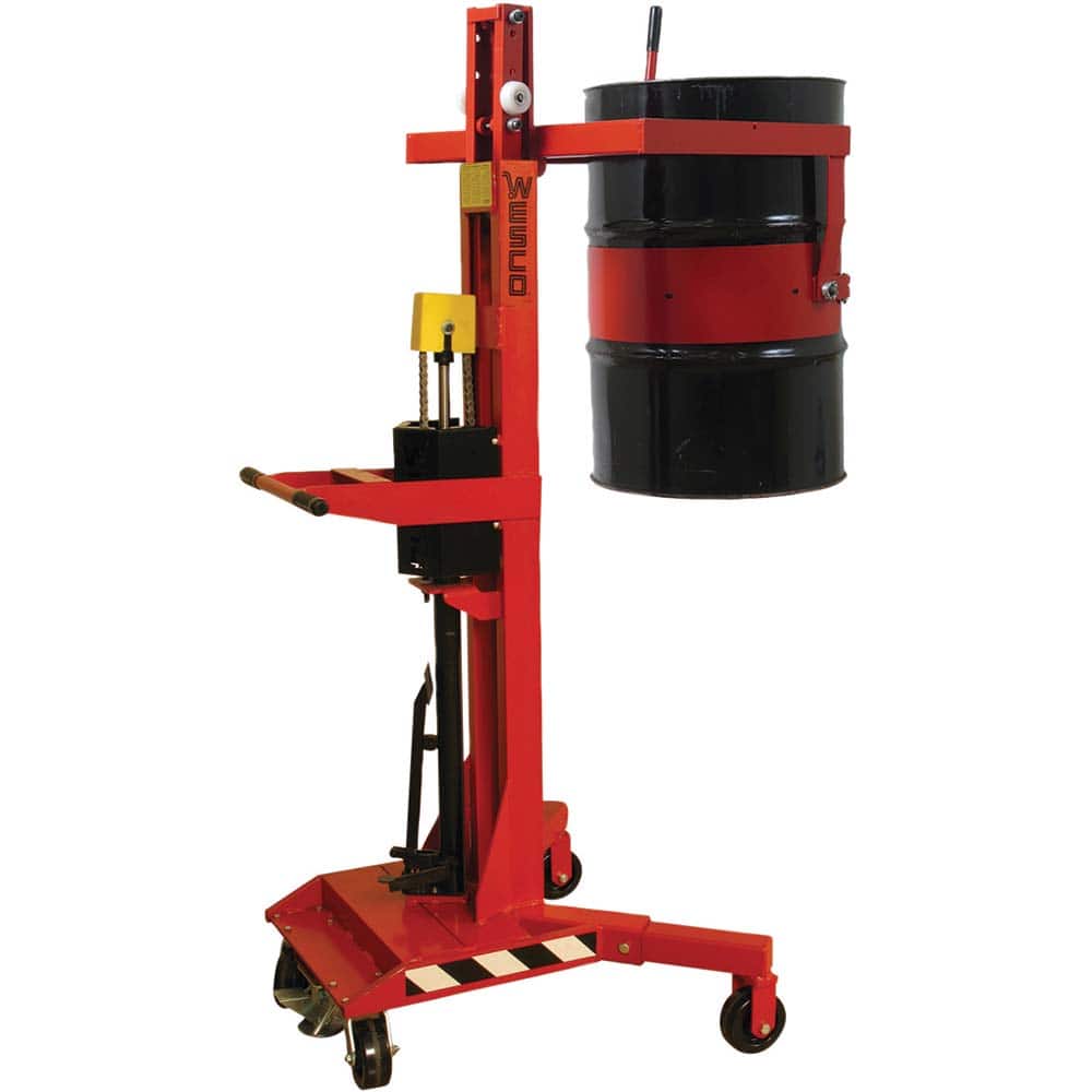Wesco Industrial Products - Drum & Tank Handling Equipment Product Type: Manual Drum Tilter For Drum Capacity (Gal.): 55 - Apex Tool & Supply
