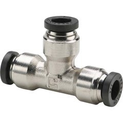 Parker - Metal Push-To-Connect Tube Fittings Type: Female Connector Tube Outside Diameter (Inch): 1/4 - Apex Tool & Supply