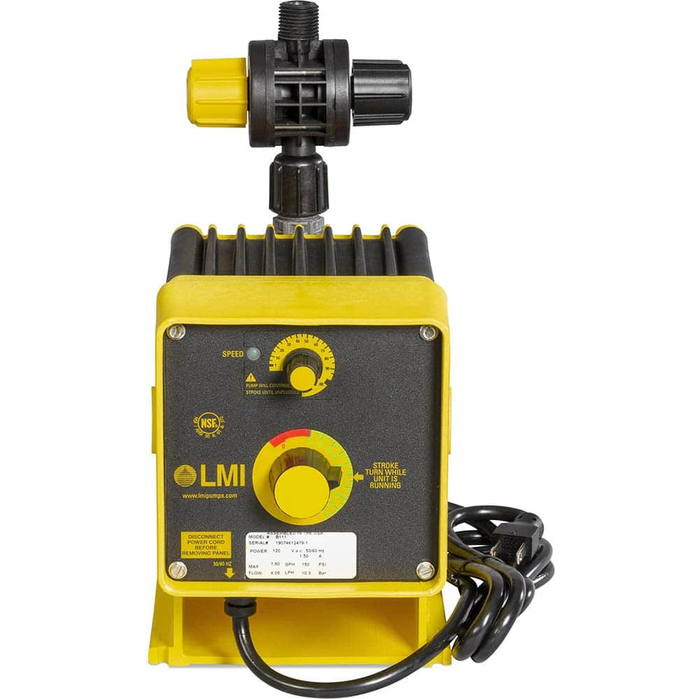 LMI - Metering Pumps Type: Chemical GPH: 7.000 - Apex Tool & Supply