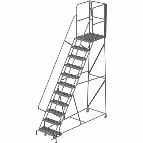 TRI-ARC - Rolling & Wall Mounted Ladders & Platforms Type: Rolling Warehouse Ladder Style: Rolling Platform Ladder - Apex Tool & Supply