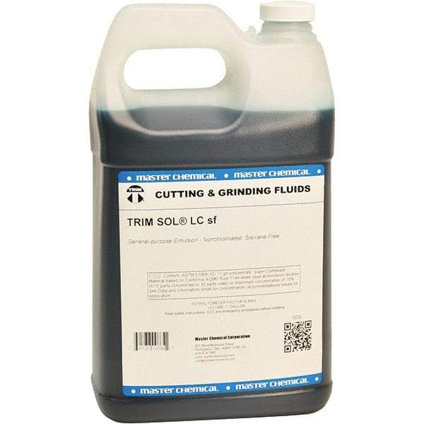 Master Fluid Solutions - 1 Gal Jug Cutting & Grinding Fluid - Liquid - Apex Tool & Supply