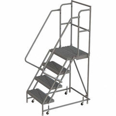TRI-ARC - Rolling & Wall Mounted Ladders & Platforms Type: Rolling Warehouse Ladder Style: Rolling Platform Ladder - Apex Tool & Supply