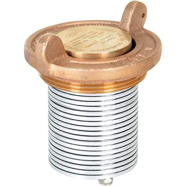 Vestil - Drum Vents Type: Drum Vents Material: Brass - Apex Tool & Supply