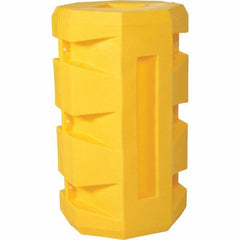 Vestil - 24" Wide x 24" Deep x 42" High, Polyethylene Column Protector - Fits 8" Columns, Yellow - Apex Tool & Supply