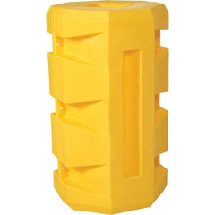Vestil - 24" Wide x 24" Deep x 42" High, Polyethylene Column Protector - Fits 12" Columns, Yellow - Apex Tool & Supply