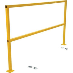 Vestil - 4" Long x 42" High, Steel Square Handrails - Apex Tool & Supply