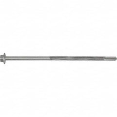 DeWALT Anchors & Fasteners - #12-24, Hex Washer Head, Hex Drive, 2" Length Under Head, #5 Point, Self Drilling Screw - Apex Tool & Supply