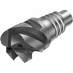 Sandvik Coromant - Corner Radius & Corner Chamfer End Mill Heads Mill Diameter (mm): 25.00 Mill Diameter (Decimal Inch): 0.9843 - Apex Tool & Supply