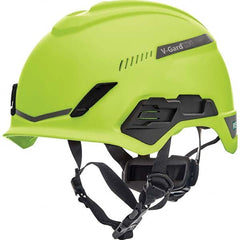 MSA - ANSI Type I Class C 4-Point Ratchet Short Brim Hard Hat - Apex Tool & Supply