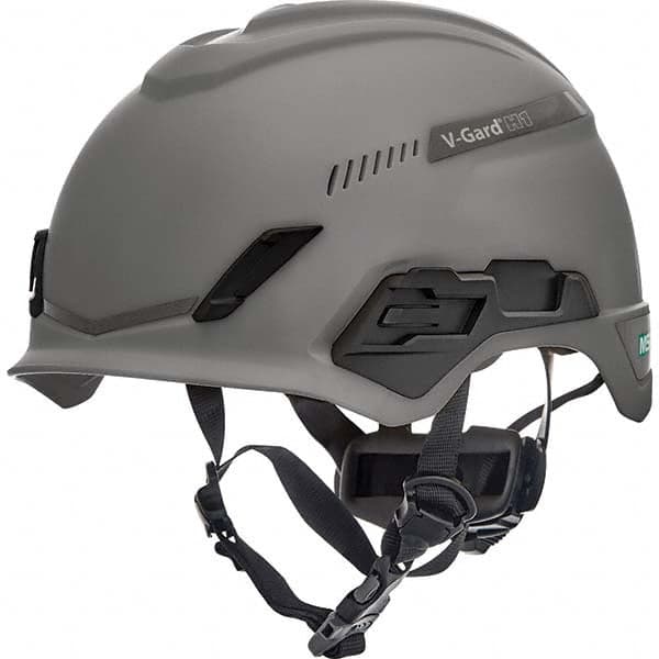 MSA - ANSI Type I Class C 4-Point Ratchet Short Brim Hard Hat - Apex Tool & Supply