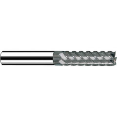 Fraisa - 3/4, 2-1/2" LOC, 3/4" Shank Diam, 5" OAL, 10 Flute Solid Carbide Square End Mill - Apex Tool & Supply