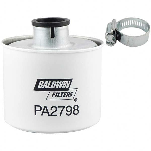 Baldwin Filters - 3-15/32" OAL x 3-15/32" OD Automotive Air Filter - Apex Tool & Supply