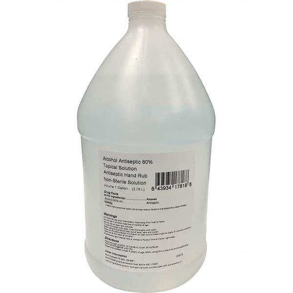 Made in USA - 1 Gal Bottle 80% Alcohol Liquid Hand Sanitizer - Apex Tool & Supply