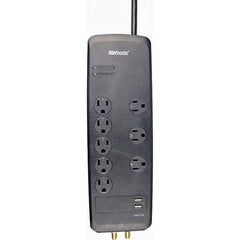 Southwire - Power Outlet Strips Amperage: 15 Voltage: 120 V - Apex Tool & Supply