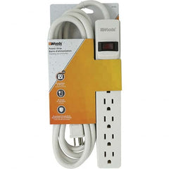 Southwire - Power Outlet Strips Amperage: 15 Voltage: 120 V - Apex Tool & Supply
