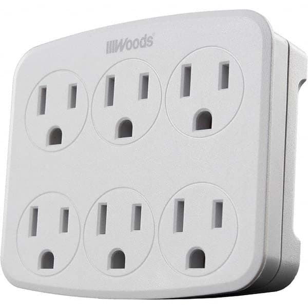 Southwire - Power Outlet Strips Amperage: 15 Voltage: 120 V - Apex Tool & Supply