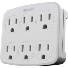 Southwire - Power Outlet Strips Amperage: 15 Voltage: 120 V - Apex Tool & Supply