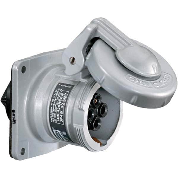 Hubbell Wiring Device-Kellems - Pin & Sleeve Receptacles Receptacle/Part Type: Receptacle Pin Configuration: 3 - Apex Tool & Supply