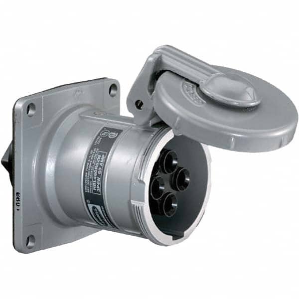 Hubbell Wiring Device-Kellems - Pin & Sleeve Receptacles Receptacle/Part Type: Receptacle Pin Configuration: 3 - Apex Tool & Supply