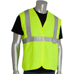 PIP - High Visibility Vests Vest Style: General Purpose Vest Type: Hi Visibility - Apex Tool & Supply