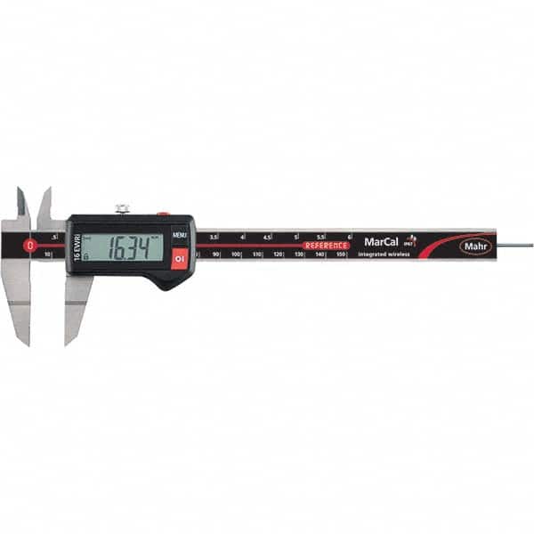 Mahr - 0 to 150mm Range, 0.01mm Resolution, IP67 Electronic Caliper - Apex Tool & Supply