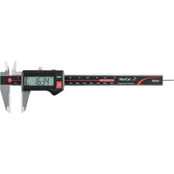 Mahr - 0 to 150mm Range, 0.01mm Resolution, IP67 Electronic Caliper - Apex Tool & Supply