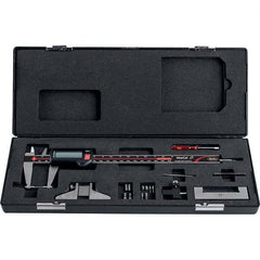 Mahr - 0 to 200mm Range, 0.01mm Resolution, IP67 Electronic Caliper - Apex Tool & Supply