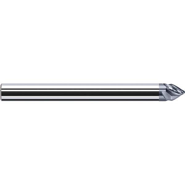Fraisa - 4 Flute Solid Carbide Circle Segment Taper Form End Mill - Apex Tool & Supply