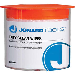 Jonard Tools - Cable Tools & Kits Tool Type: Dry Wipes for Cleaning Fiber Number of Pieces: 90.000 - Apex Tool & Supply