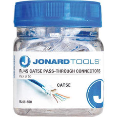 Jonard Tools - Cable Tools & Kits Tool Type: Pass-Through Connectors Number of Pieces: 50.000 - Apex Tool & Supply