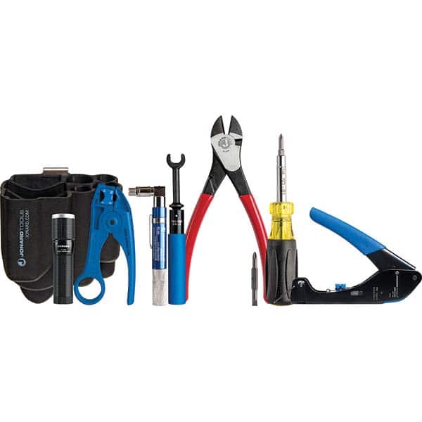 Jonard Tools - Cable Tools & Kits Tool Type: Compression Tool Number of Pieces: 8.000 - Apex Tool & Supply