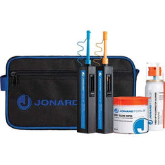 Jonard Tools - Cable Tools & Kits Tool Type: Fiber Cleaning Kit Number of Pieces: 5.000 - Apex Tool & Supply