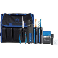 Jonard Tools - Cable Tools & Kits Tool Type: Fiber Connector Cleaning & Inspection Kit Number of Pieces: 8.000 - Apex Tool & Supply