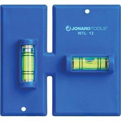 Jonard Tools - Electrical Outlet Box & Switch Box Accessories Accessory Type: Wall Box Template & Level Material: Thermal Plastic - Apex Tool & Supply