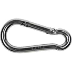 US Cargo Control - Snaps Type: Snap Hook Carabiner Overall Length (Inch): 3.125 - Apex Tool & Supply