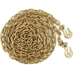 US Cargo Control - Welded Chain Type: Transport Chain Length (Feet): 20 - Apex Tool & Supply