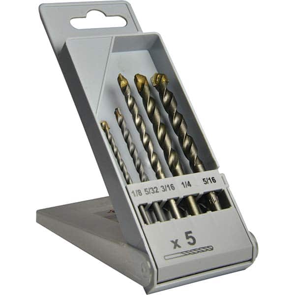 Cle-Line - Drill Bit Sets System of Measurement: Inch Drill Bit Material: High Speed Steel - Apex Tool & Supply